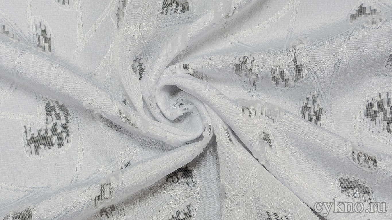 Креп шифон серебристого цвета 