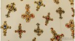 Креп шифон "Кресты"