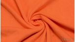 Ткань Трикотаж хлопковый оранжевого цвета "Лаванья"