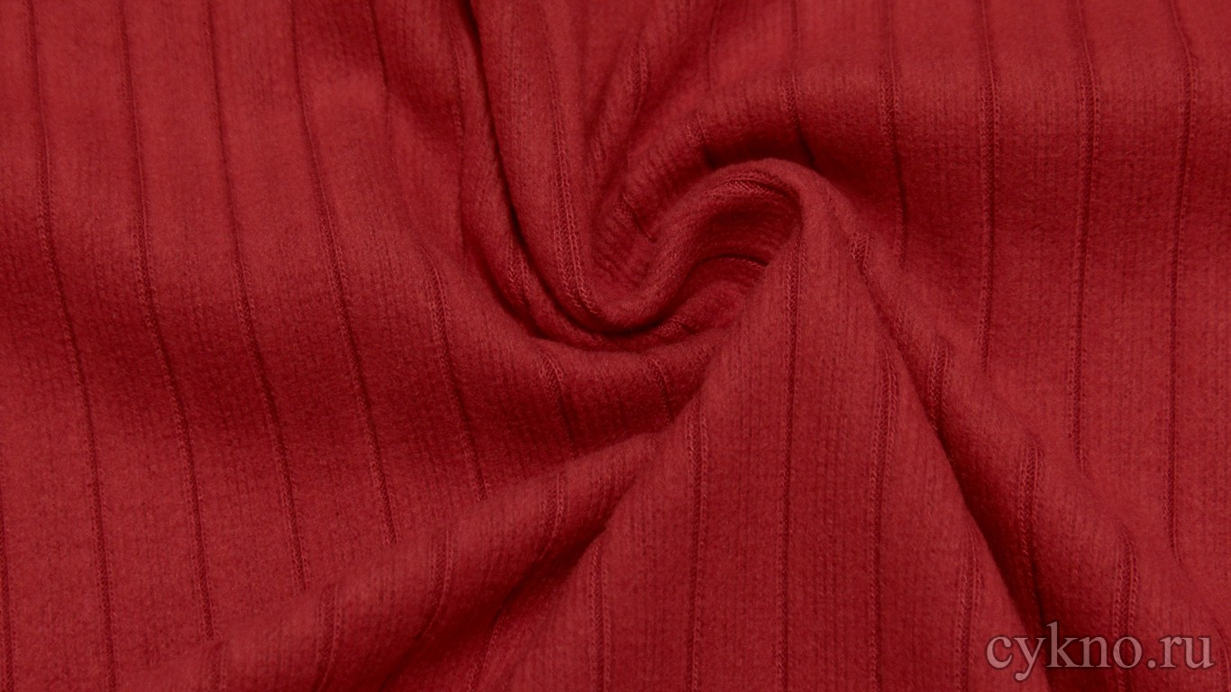 Ткань Трикотаж терракотового цвета с розовым оттенком