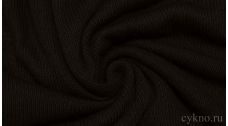Ткань Трикотаж вязаный цвета "Темный шоколад"