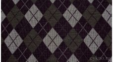 Ткань Трикотаж вязаный с принтом "Ромбы"