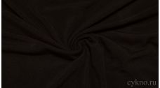 Ткань Трикотаж вискозный черного цвета "Треизо"