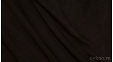 Ткань Трикотаж вискозный черного цвета "Треизо"