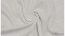 Ткань Трикотаж вискозный белого цвета "Колико"
