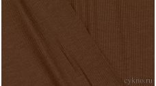 Ткань Трикотаж вискозный бурого цвета "Калабрия"