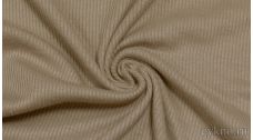 Ткань Трикотаж вискозный грязно-бежевого оттенка