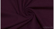 Ткань Трикотаж смесовый сливового цвета