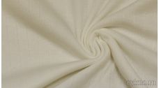 Ткань Трикотаж хлопковый белый однотонный