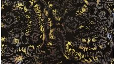 Ткань Трикотаж с золотистым узором "Терме"
