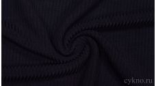 Ткань Трикотаж Темно-синяя