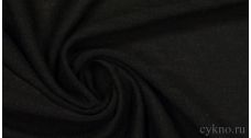 Ткань Трикотаж Черная "Винчи"