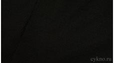 Ткань Трикотаж насыщенного черного цвета "Асти"