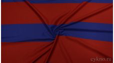 Ткань Трикотаж Красно-синяя