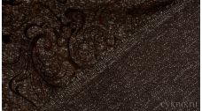Ткань Твид хлопковый бурый "Озимо"