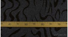 Ткань Твид хлопковый темно-синий "Кампани"