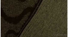 Ткань Твид шерстяной коричневый "Камольи"