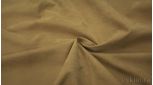 Плательная ткань с эффектом замшы темно-бежевая