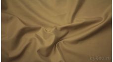 Плательная ткань с эффектом замшы темно-бежевая