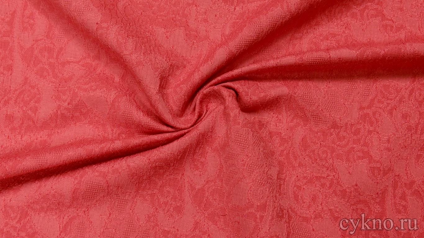 Ткань Жаккард бледно-карминный