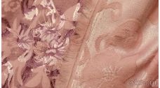 Ткань Жаккард медно-розовый