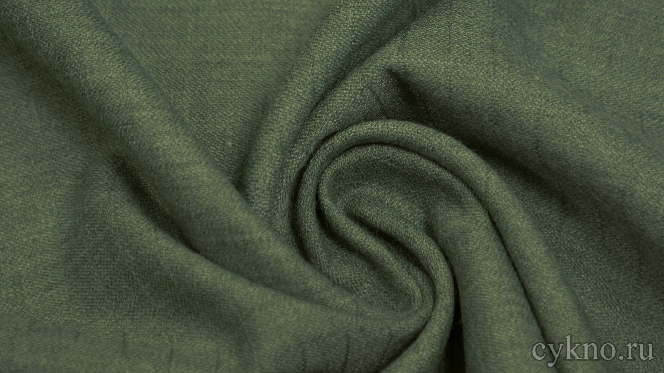 Шерсть Костюмная бледно-зеленого цвета "Глостер"