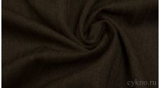 Шерсть Костюмная темного коричневого цвета "Дербишир"