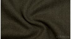 Шерсть Костюмная темного оливкового цвета