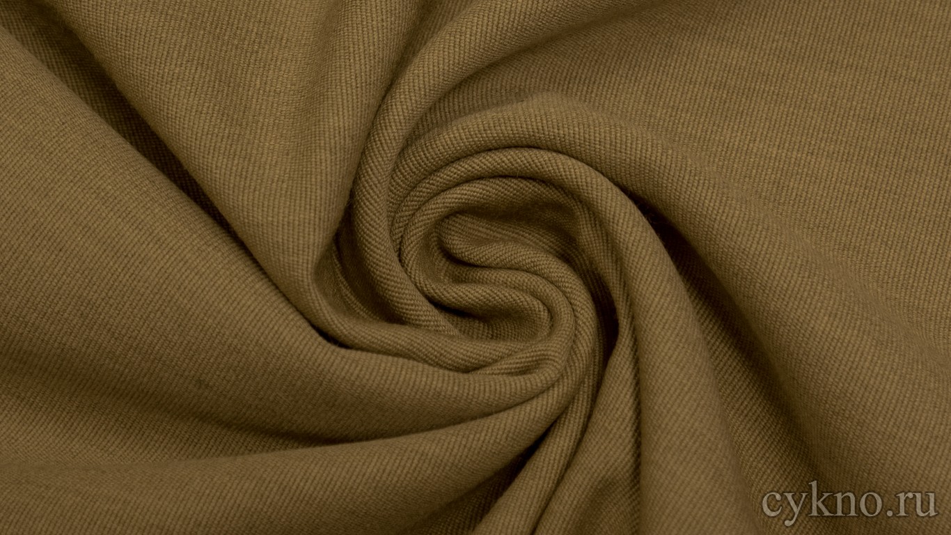 Шерсть Костюмная светлого коричневого цвета